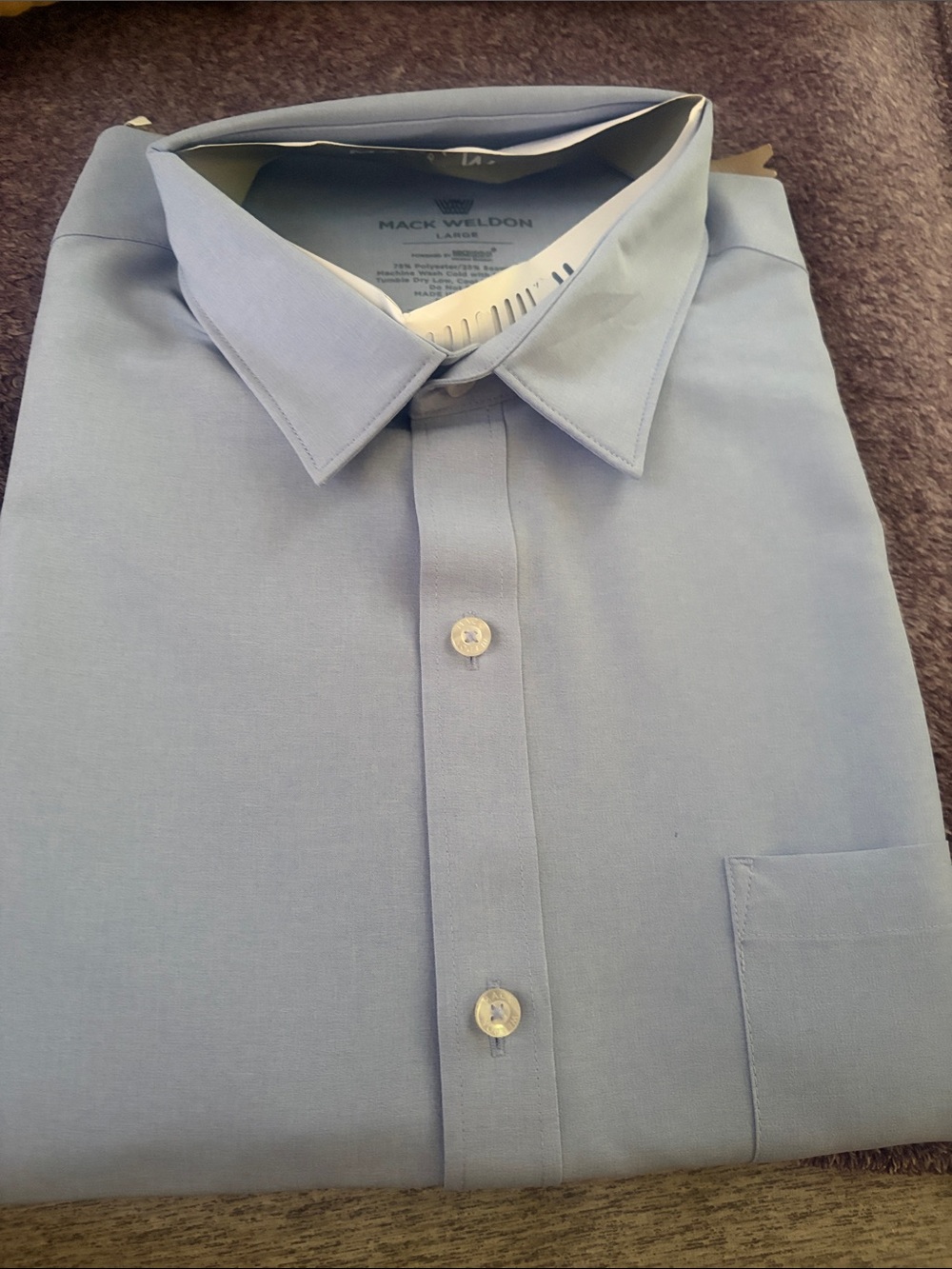 Mack Weldon Airflex Shirt, size large